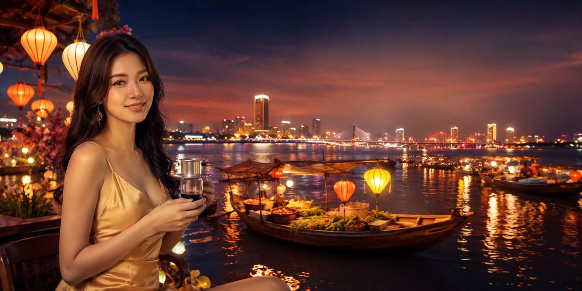 Người dùng tại Đà Nẵng thưởng thức cà phê và khám phá danh mục giải trí casino trực tuyến trên điện thoại