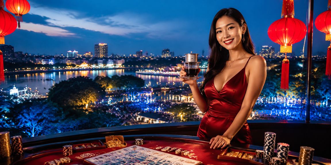 Người Hà Nội vừa uống cà phê vừa xem kèo bài trên điện thoại trong không gian quen thuộc